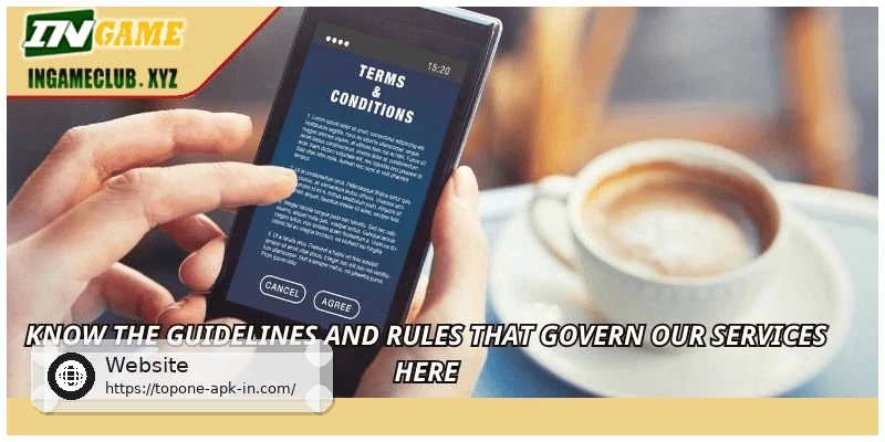Know the guidelines and rules that govern our services here