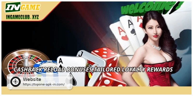Cashback reload bonuses tailored loyalty rewards