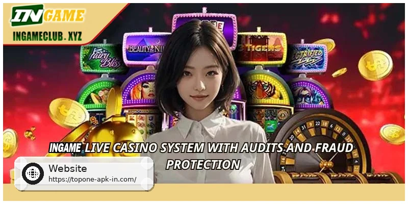 TOPONE live casino system with audits and fraud protection