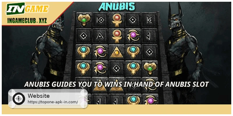 Anubis guides you to wins in Hand of Anubis slot