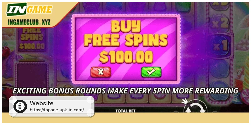 Exciting bonus rounds make every spin more rewarding